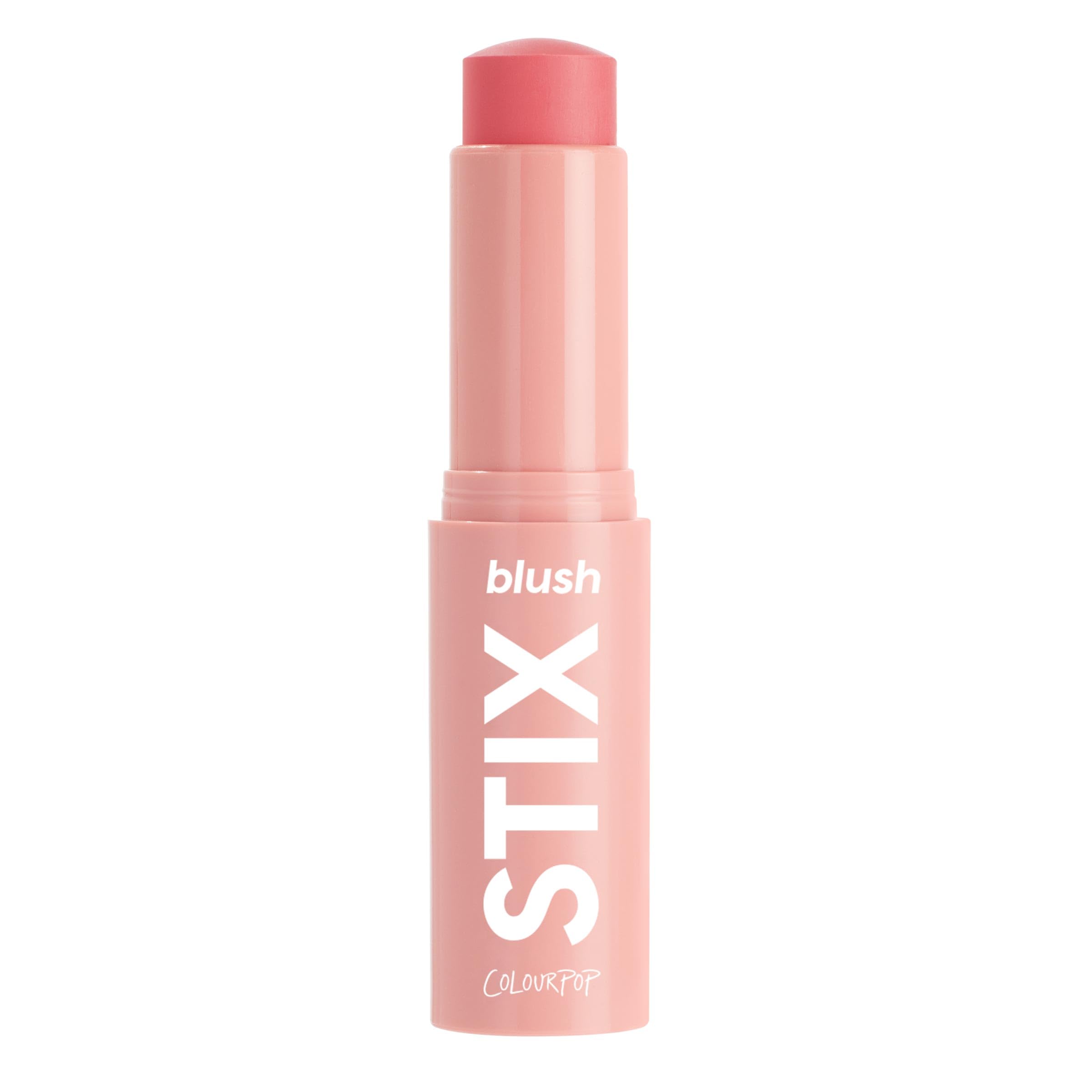 ColourPop Blush Stix - Cream Blush Stick with a Blendable, Hydrating Formula and Natural, Skin-Like Finish - Buildable Cream Blush for Cheeks, Eyes & Lips - Mini Me (0.28 oz)