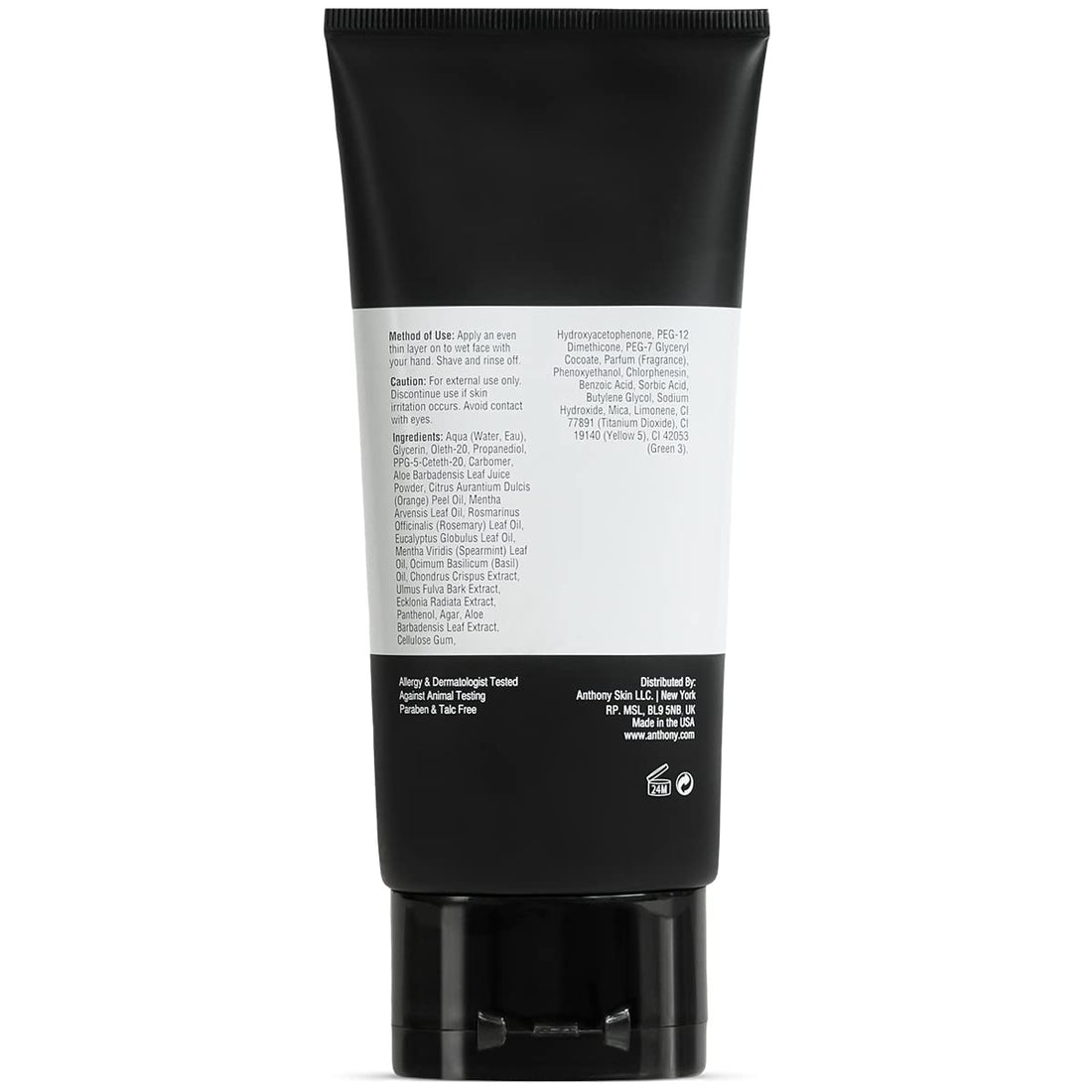 Anthony Shave Gel, 6 fl. oz.
