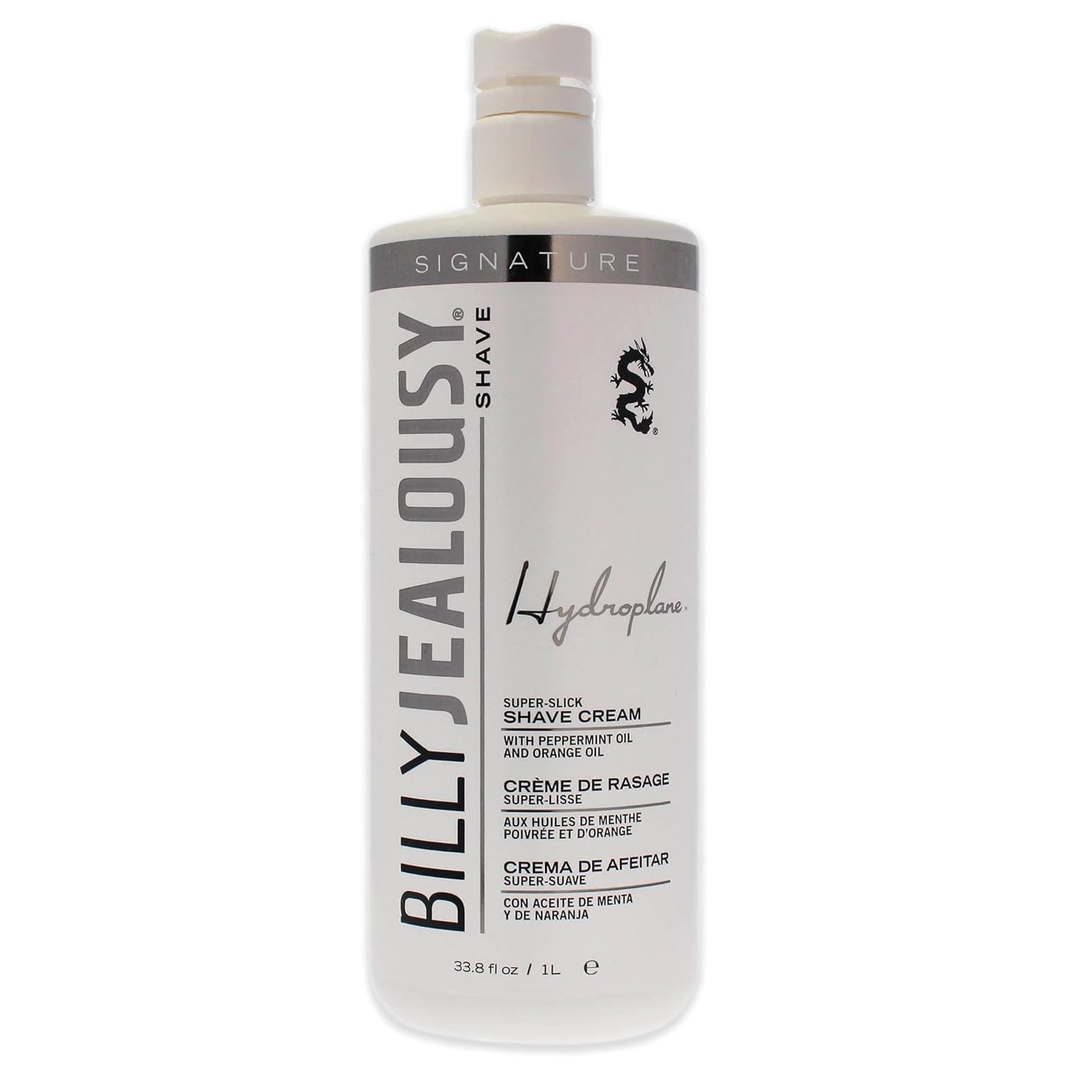 Billy Jealousy Hydroplane Super Slick Shave Cream (Salon Size) 1000ml/33.8oz