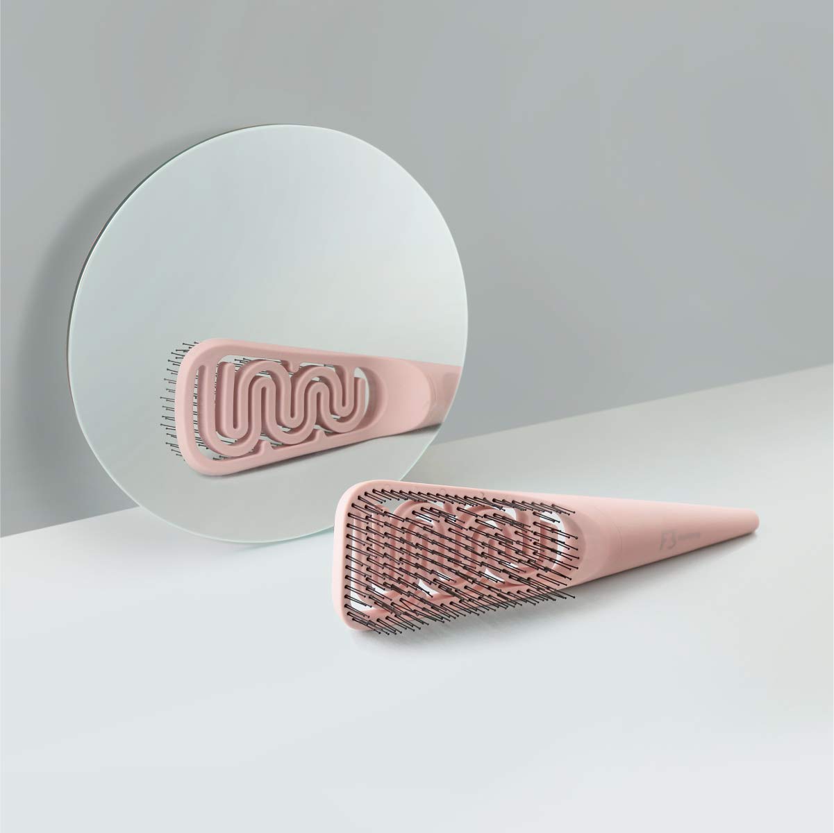 F3 Systems, Magic Tension Massage Brush, Detangler Comb with Flexible Bristles, Remove Knots and Tangle, Scalp Massage, Wet & Dry Hair, Detangling Brush for Adult and Kids Hair, Professional care