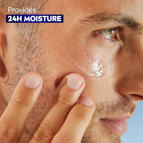 NIVEA MEN Age Defense Advanced Face Serum for Dark Spots with Thiamidol (TM) + Hyaluronic Acid, Fast-Absorbing Face Serum for Men Helps Reduce Look of Dark Spots, Fine Lines & Wrinkles, 1 Fl Oz Bottle