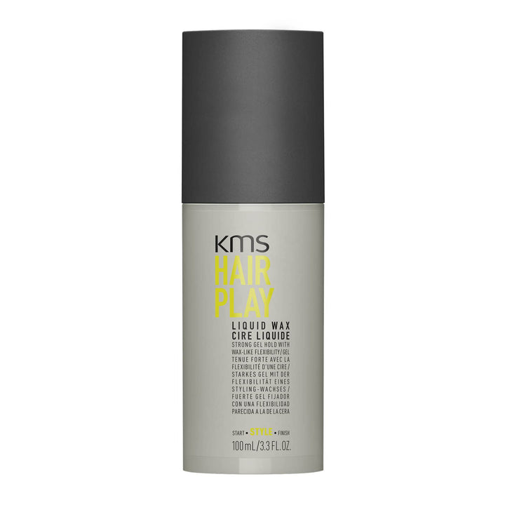 KMS Hair Play Liquid Wax - 3.3 oz (with free Sleek Steel Pin Comb)