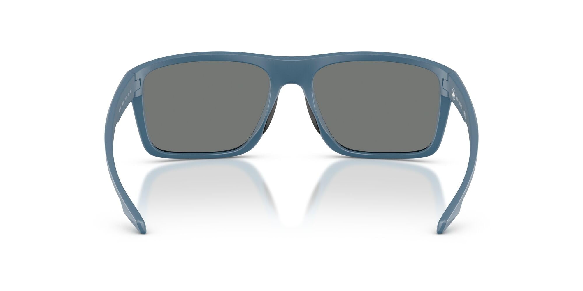 Native Eyewear Men's XD9043 Tavern Square Sunglasses, Overland Blue/Grey Polarized, 57 mm