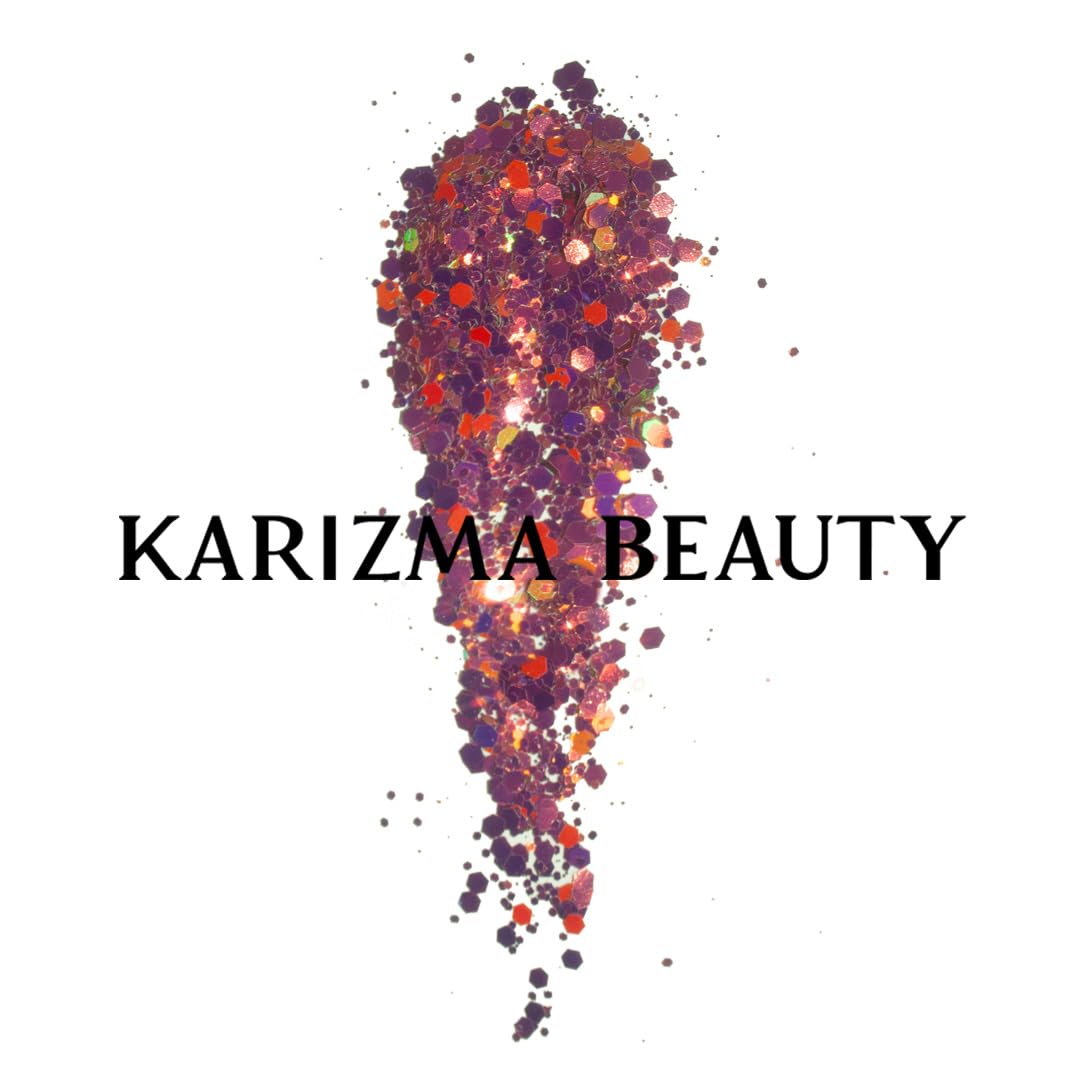 KARIZMA Galaxy Dust Body Glitter - 10g Chunky Face, Hair, and Eye Glitter for Women - Rave and Festival Accessories, Cosmetic Makeup - Loose Set