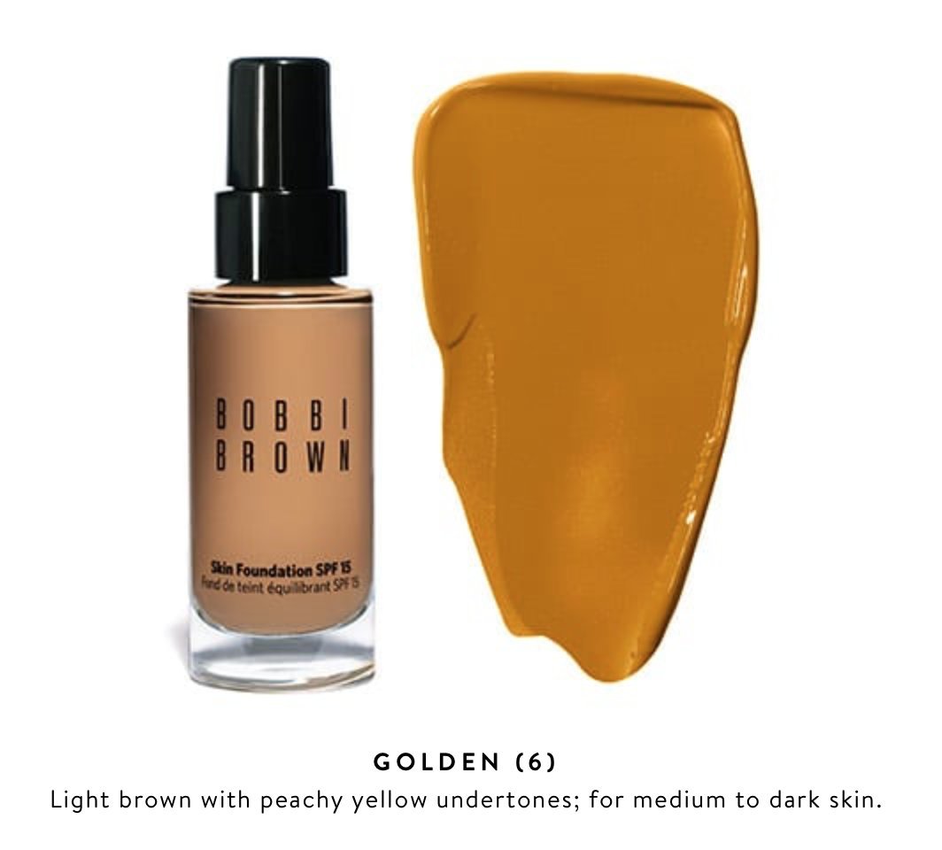 Bobbi Brown Bobbi Brown Skin Foundation SPF 15 - Golden #6, 1 fl oz