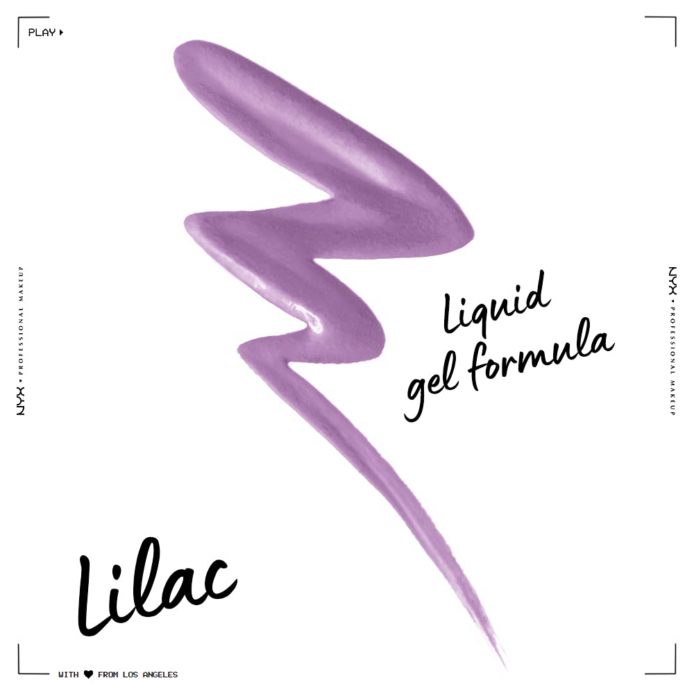NYX PROFESSIONAL MAKEUP Epic Wear Liquid Liner, Long-Lasting Waterproof Matte Eyeliner - Lilac