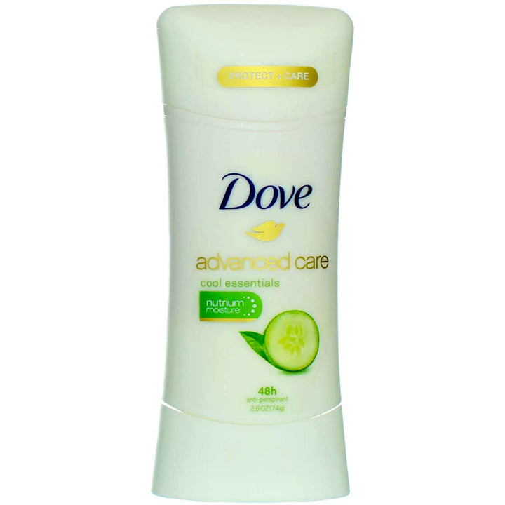 Dove Advanced Care Antiperspirant Deodorant, Cool Essentials 2.6 Ounce