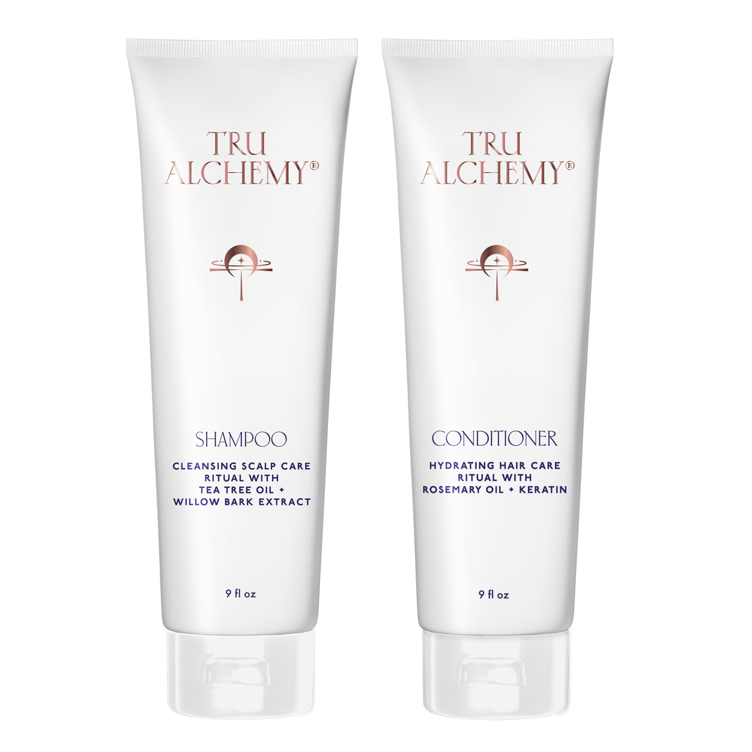 Tru Alchemy Shampoo & Conditioner - Best Shampoo and Conditioner for Dry Damaged Hair - Speed Up Hair Growth and Boost Volume, 9 fl oz.