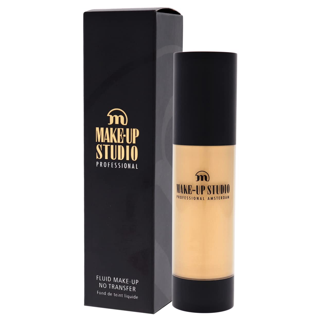 Make-Up Studio Professional Make-Up Fluid Foundation No Transfer - Creates A Soft-Focus, Velvety Natural Finish - Delivers Long-Wearing Light To Medium Coverage - Vanilla - 1.18 Oz