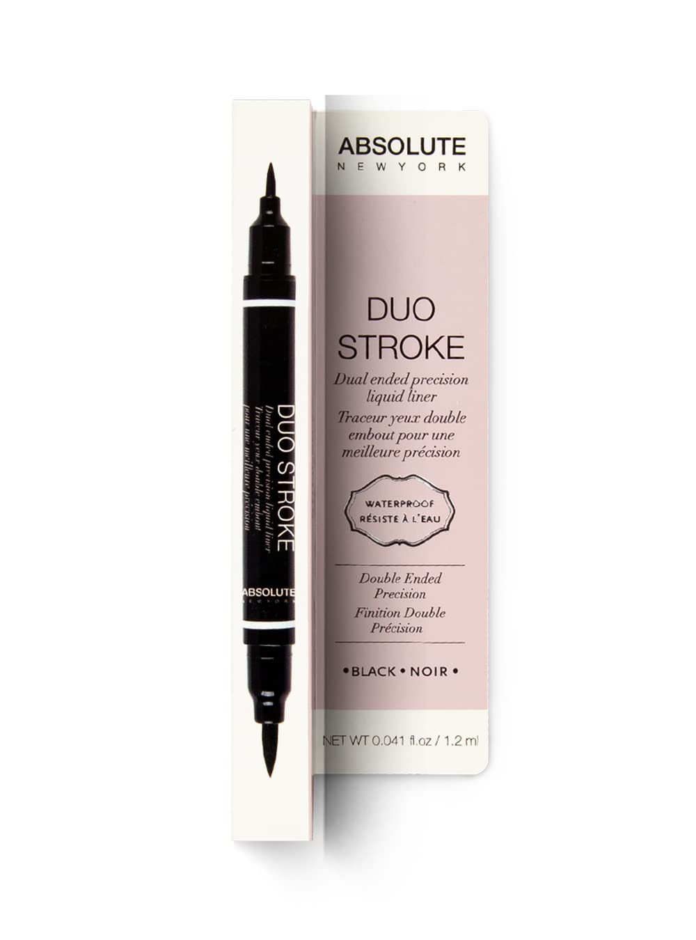 Absolute New York Liquid Lip Liner, Duo Stroke, 1ml