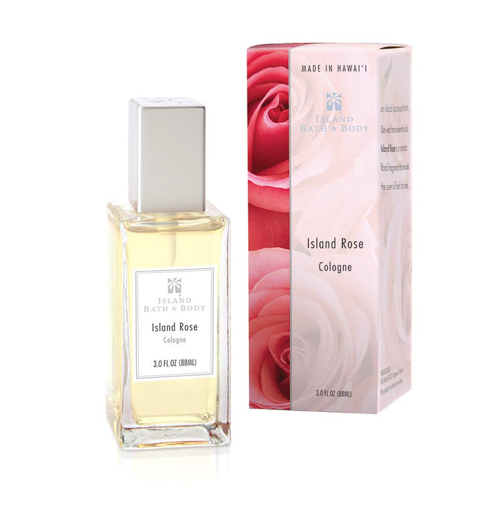 Island Bath & Body Maui Tea Rose Cologne 3.0 oz.