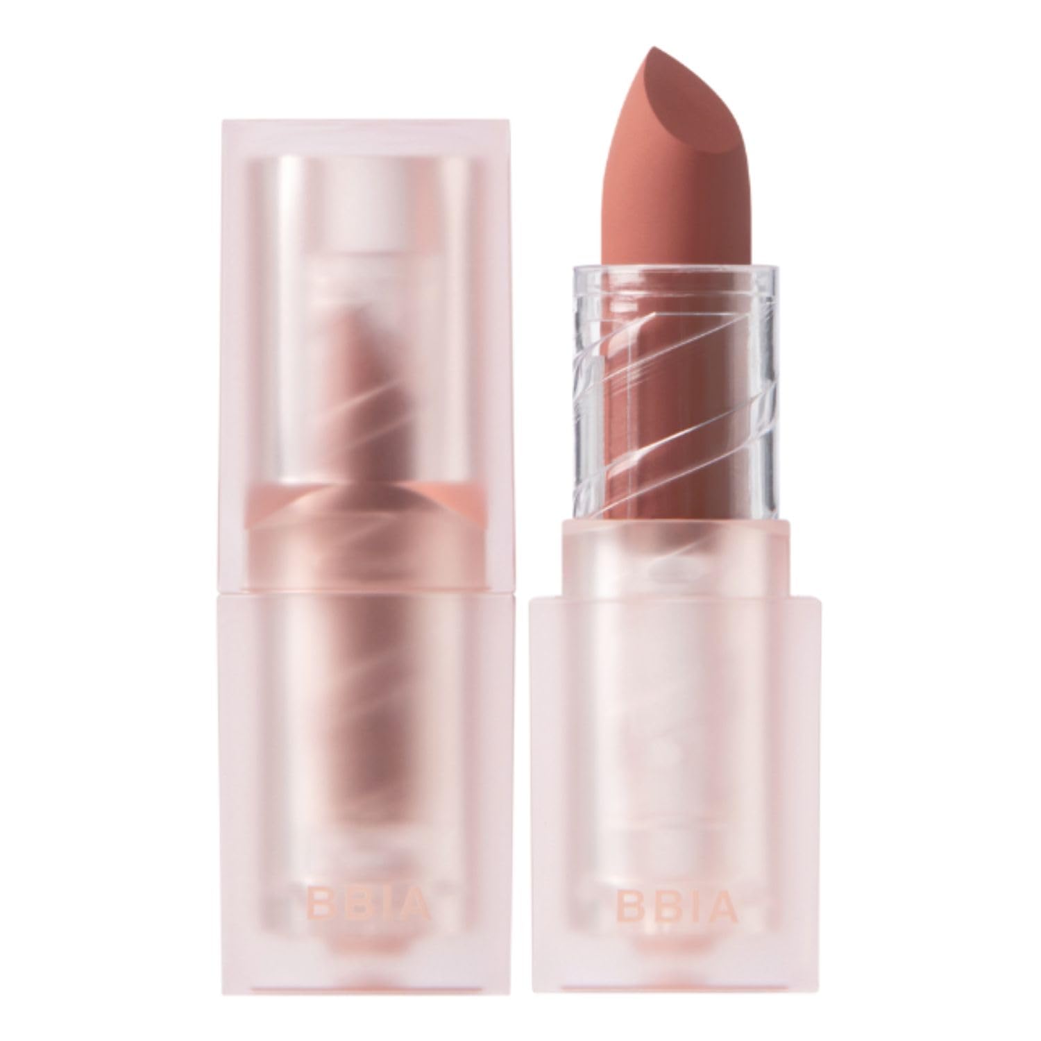 BBIA Last Powder Lipstick Series2 - Powder Matte Lipstick, Full Coverage, Non-Drying Matte Finish, Weightless Velvet Texture, Long-Lasting Lip Makeup, MLBB, Vegan, Korea Lip Makeup (11 BROWN SUGAR)