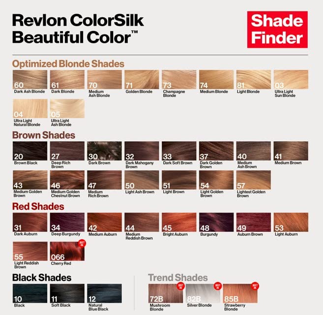 Revlon Colorsilk Haircolor, Medium Auburn