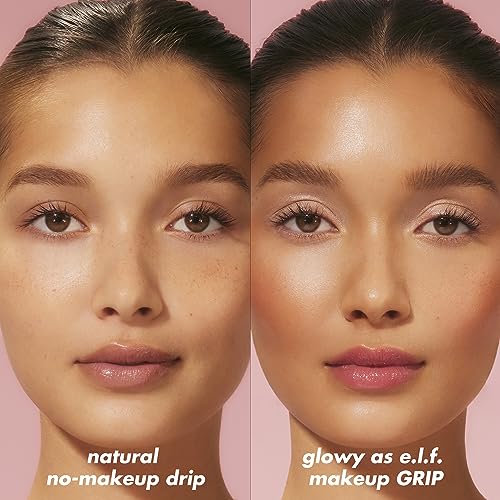 e.l.f. Power Grip Primer + 4% Niacinamide Mini, Gel-Based & Hydrating Face Primer, Evens Skin & Brightens, Grips Makeup, Vegan & Cruelty-Free