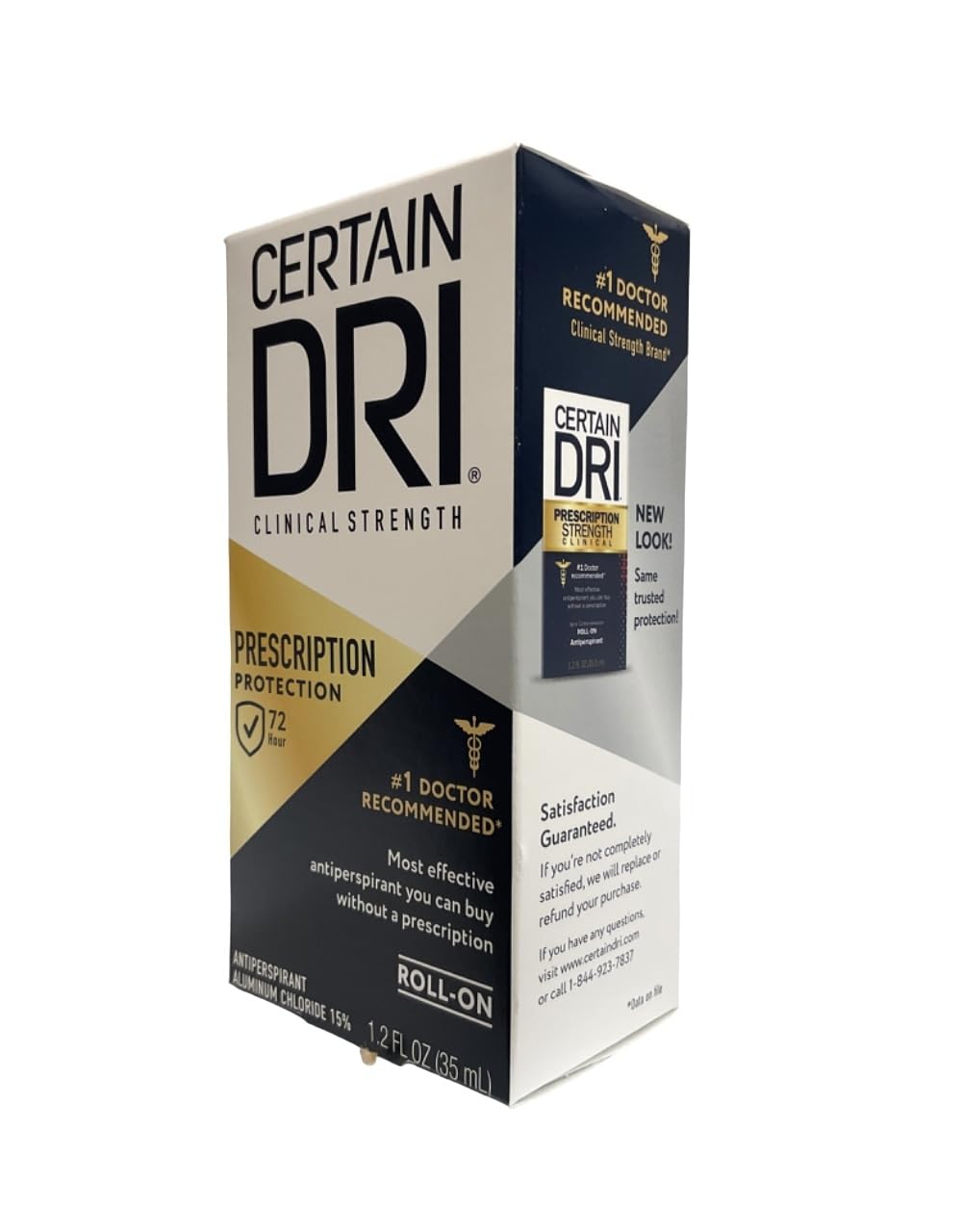 Certain Dri Roll-On Anti-Perspirant 1.2 Fl Ozs, (Pack of 3)