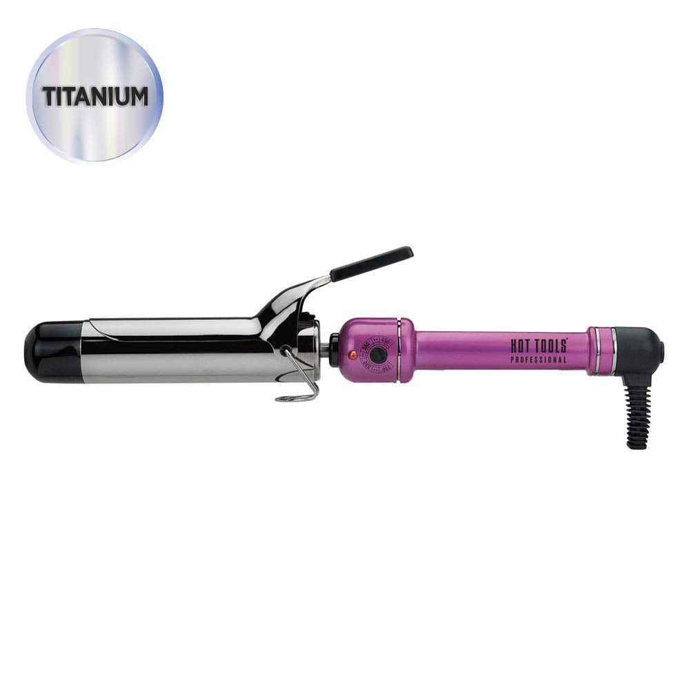 Hot Tools Hot Tools PINKTITANIUM Salon Titanium Curling Iron by Hot Tools