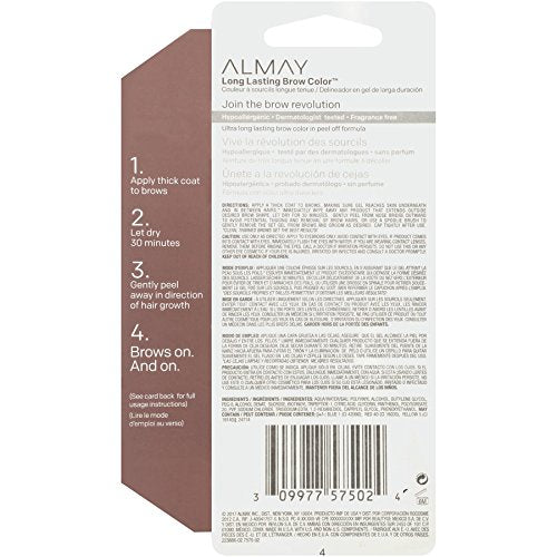 Almay Long Lasting Brow Color, Brown, 0.9 Fluid Ounce
