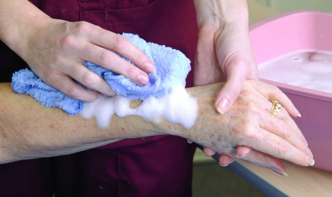 No-Rinse Body Wash, 8 fl oz - Leaves Skin Clean, Moisturized and Odor-Free, Rinse-Free Formula