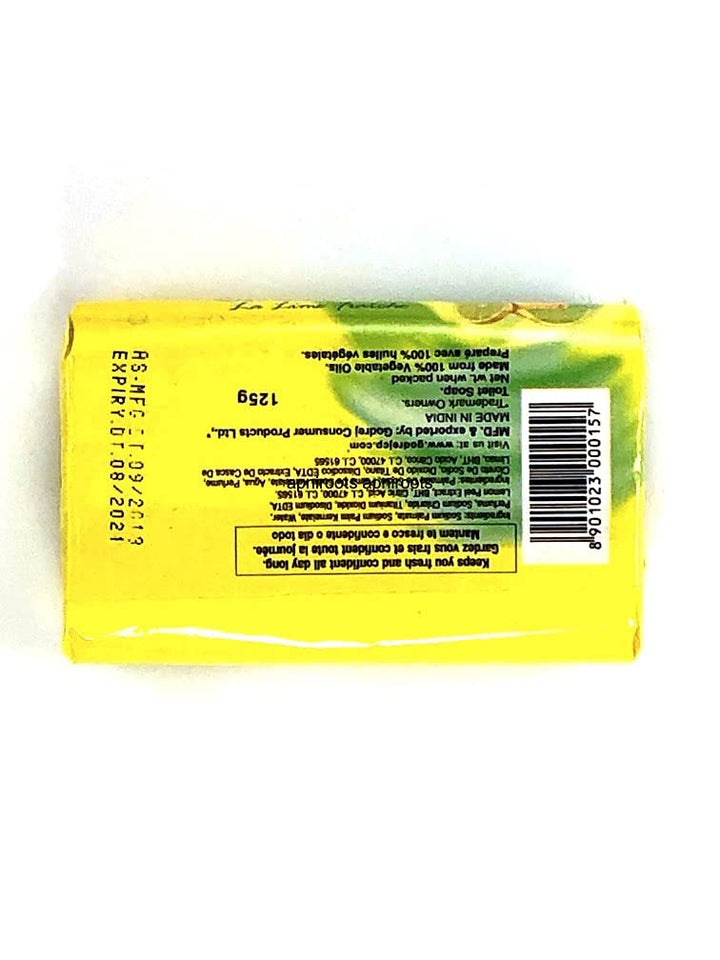 Cinthol Lime Bath Soap - 75g (Pack of 4) | Lemony Deo Fragrance | Grade 1 Soap | For All Skin Types