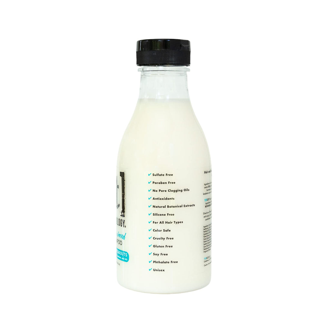 TEENOLOGY Conditioner for Teens - Avoid Forehead Acne and Breakouts - Sulfate and Paraben Free, Noncomedogenic, Natural Botanical Extracts, Vanilla Almond - 16 oz.