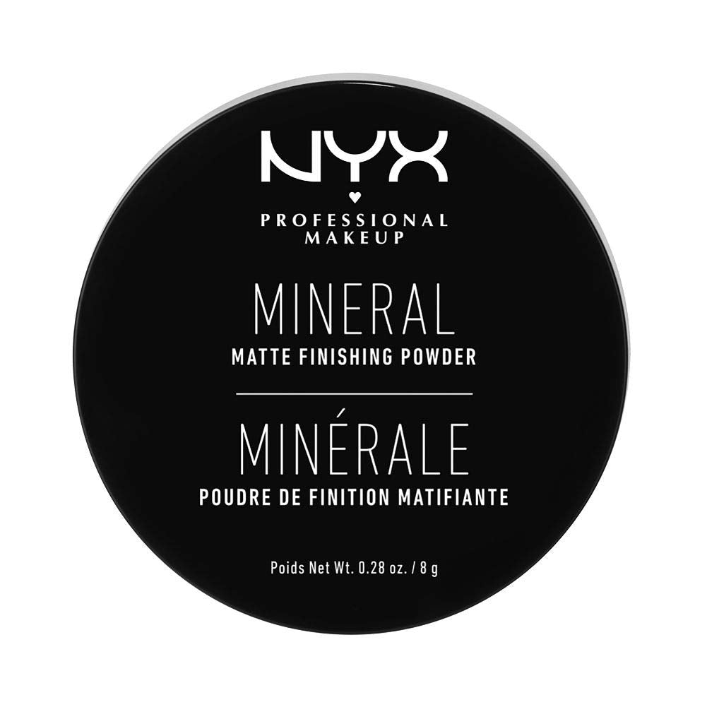 Nyx Professional Makeup Mineral Finishing Powder, Medium/Dark, 8g