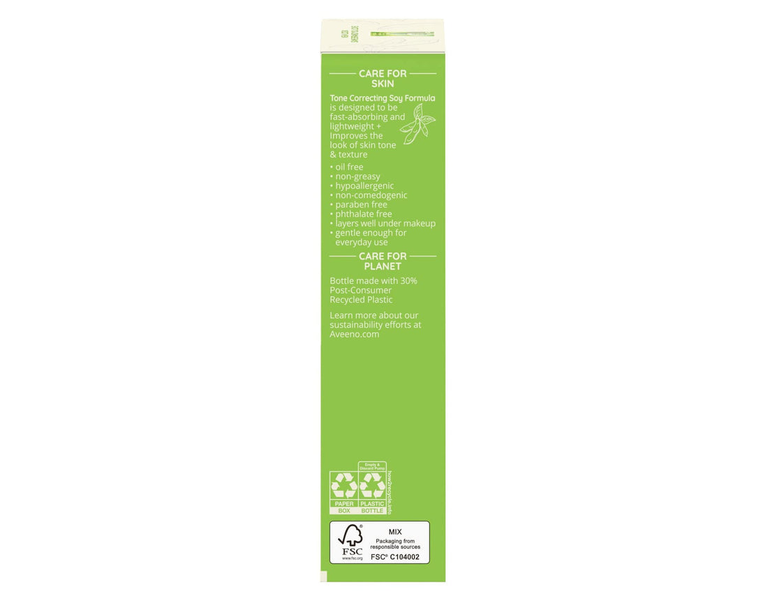 Aveeno Positively Radiant Daily Face Moisturizer with Broad Spectrum SPF 15 Sunscreen and Soy Extract, 4 fl. oz