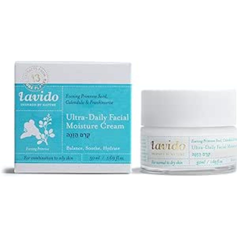 Lavido - Natural Ultra Daily Moisture Cream (1.69 fl oz | 50 ml) | Clean, Non-Toxic Skincare