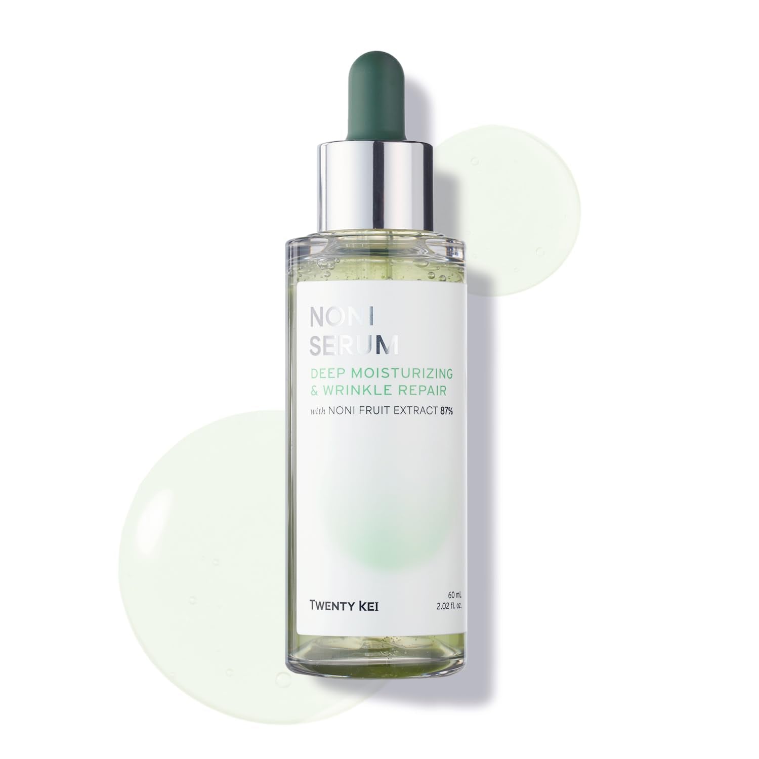 TWENTY KEI Noni Serum for deep moisturizing - Noni + Niacinamide + 5 Ceramide (2.02 Fl Oz / 60ml)