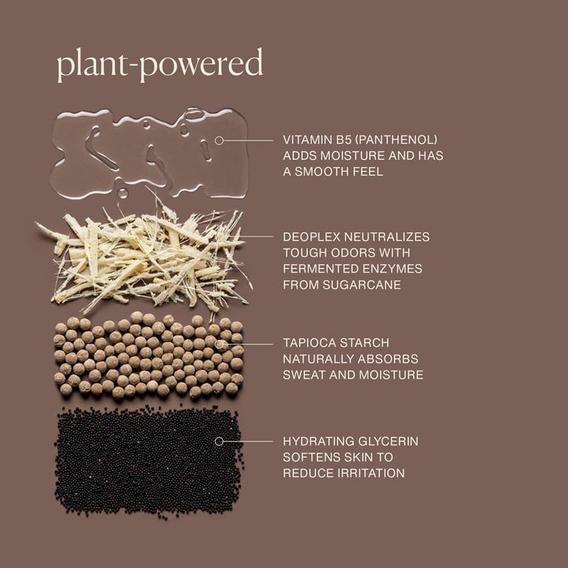 evolvetogether Plant-Powered Natural Luxury Deodorant for Women & Men | Neutralizes Odors, Soothes Skin | Body Heat Activated Fragrance | Vegan, Cruelty-Free | Made in USA (Havana)