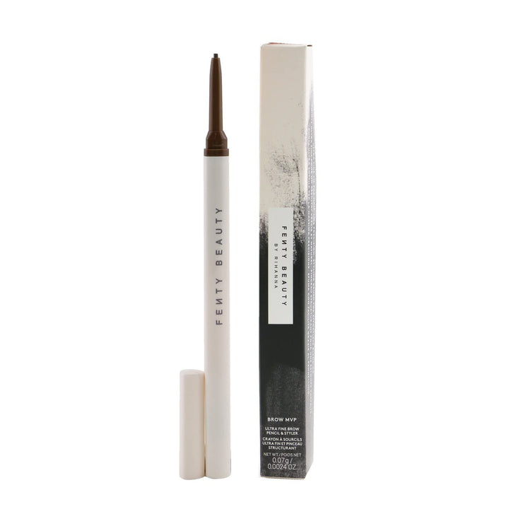 Brow MVP Ultra Fine Brow Pencil and Styler - Medium Brown by Fenty Beauty for Women - 0.002 oz Eyebrow Pencil