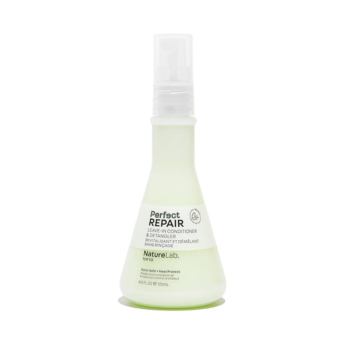 NatureLab. TOKYO Perfect Repair Leave-In Conditioner & Detangler: Heat Protection, Color Safe, Protect Against Future Damage | 4 FL OZ / 120 ML