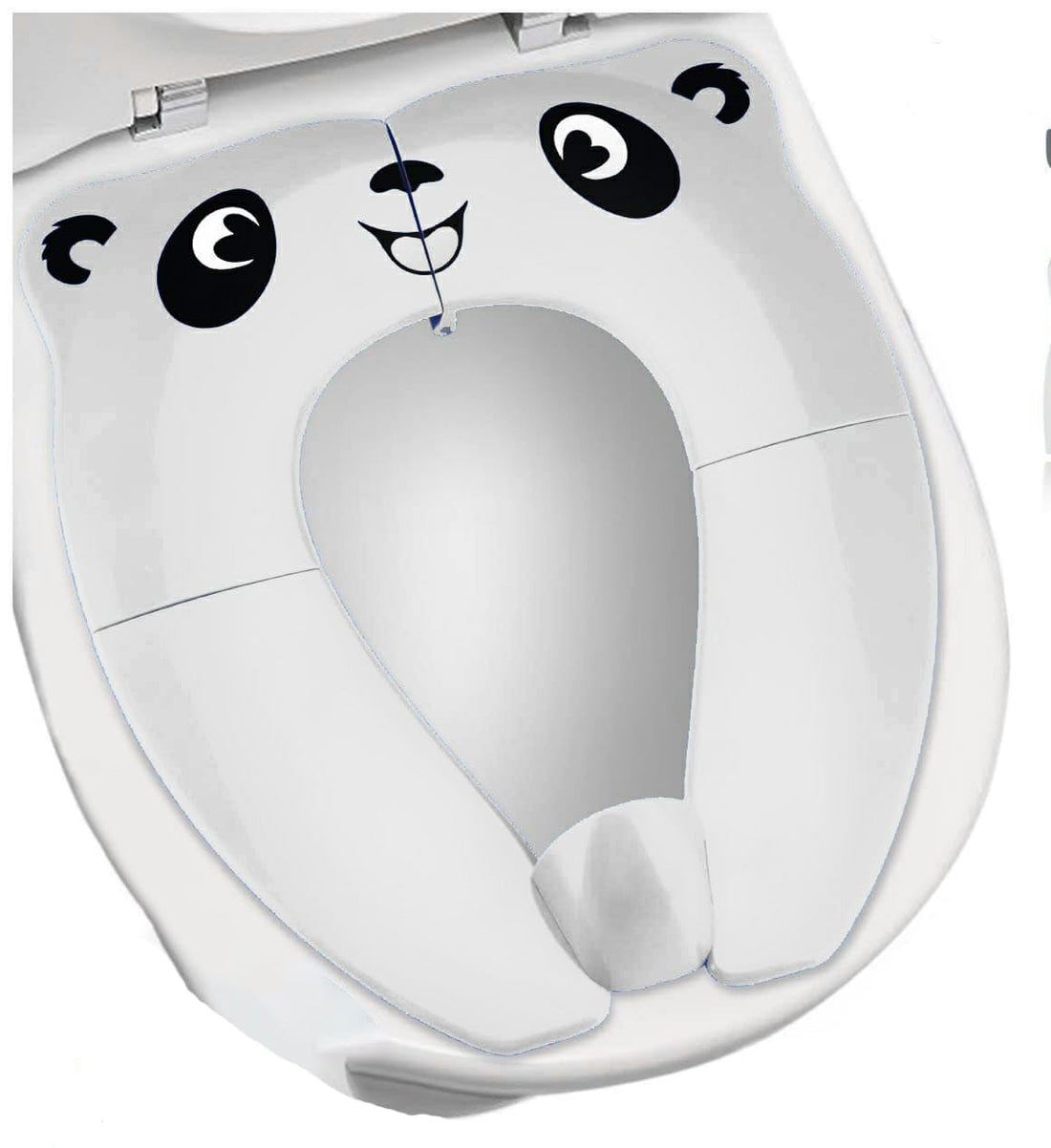 RafaLife Bath Toys - [Upgrade Splash Guard - Stable] Portable Toilet Training Seat for Toddlers, Boys & Girls. Folding Travel Potty Seat. Extra Stable, Powerful and Safe, with Handy Carry Bag (Blue)