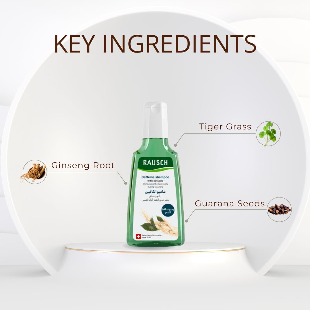 RAUSCH Ginseng Caffeine Shampoo 200 ml