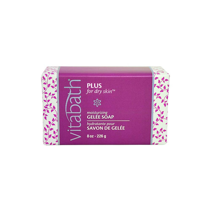 Vitabath Moisturizing Gelee Soap, Plus for Dry Skin, 8 Ounce