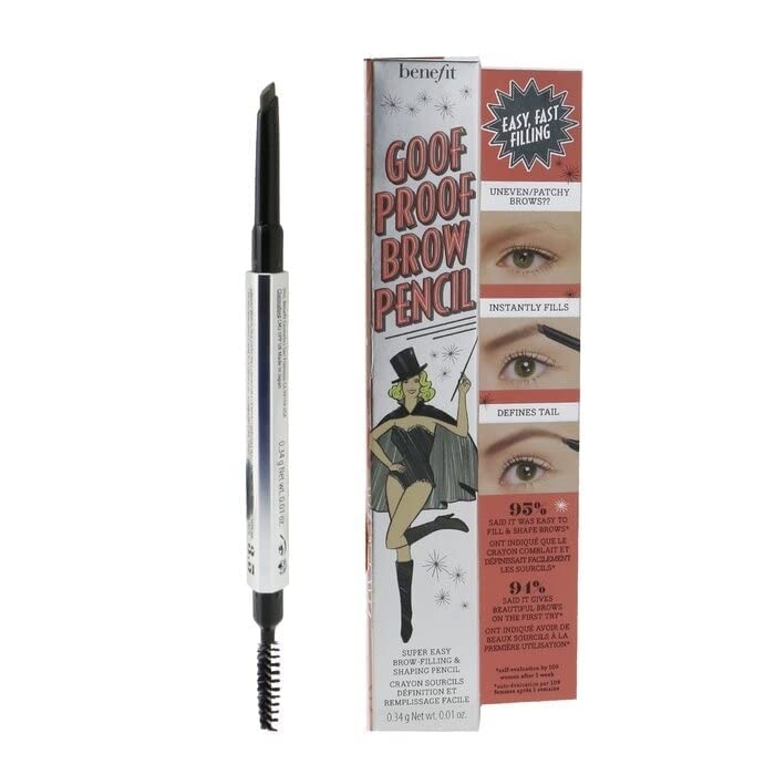 Benefit Cosmetics Goof Proof Brow Pencil Easy Shape & Fill 3.5 Medium