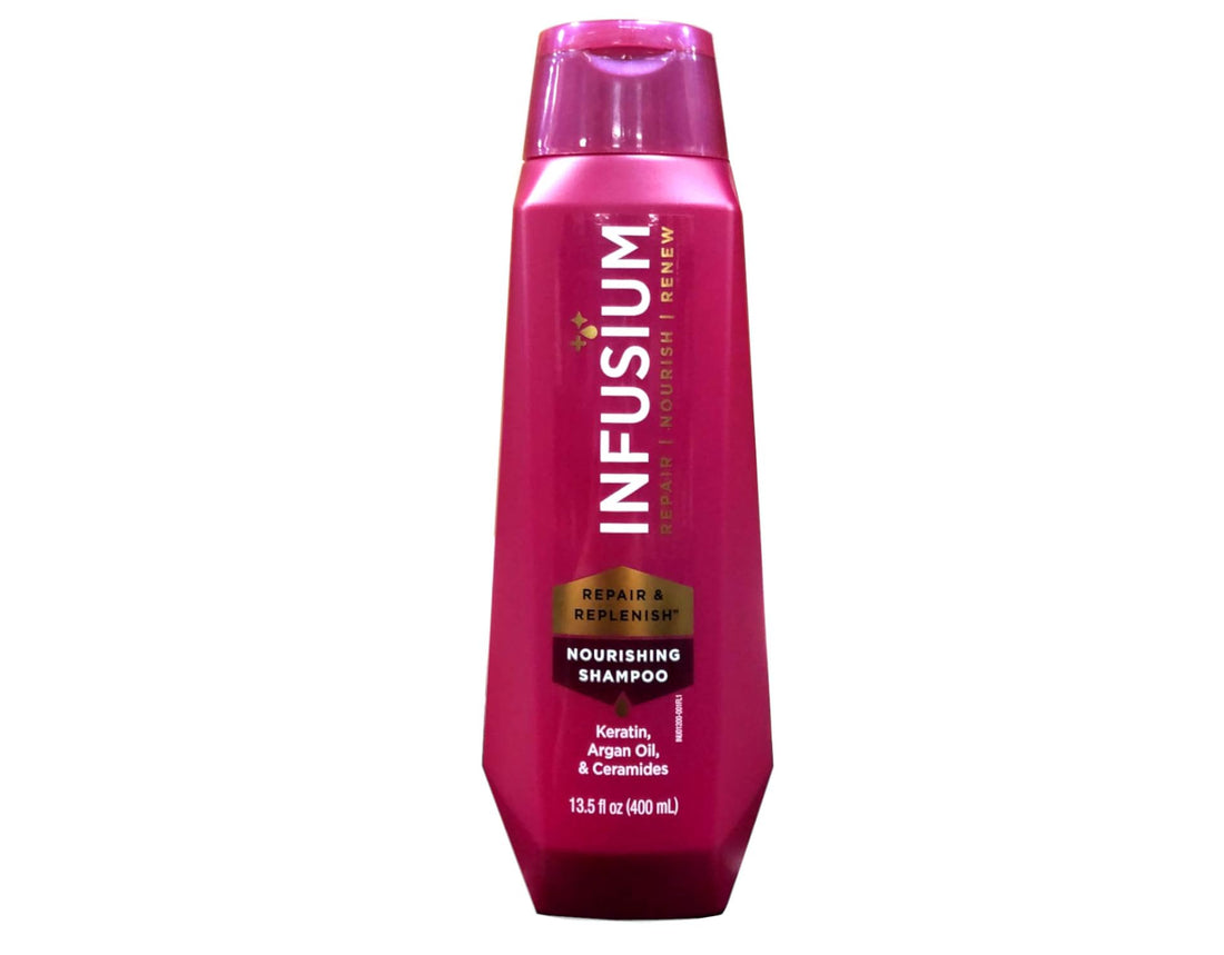 Infusium Moisturize & Replenish Shampoo,Conditioner, 13.5 Oz and Leave in Treatment 13 Oz