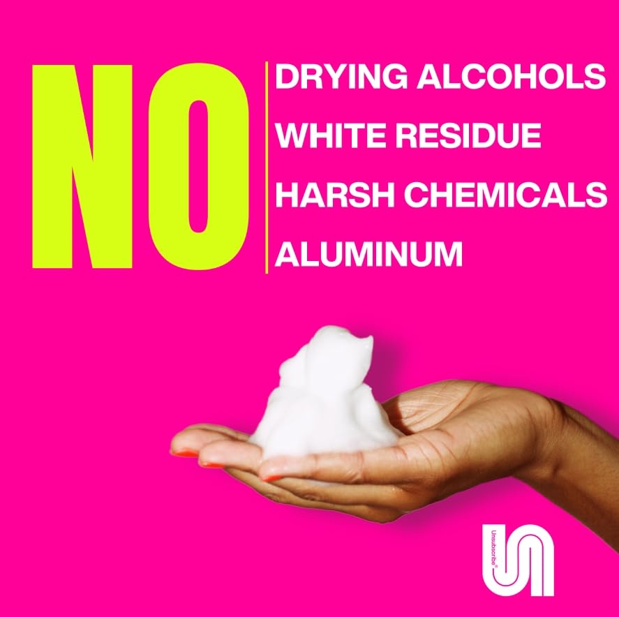 UNSUBSCRIBE No-Rinse Hair Wash – Waterless Hair Cleanser & Sweaty Hair Refresher | Clean, Fresh Scent | Perfect for Straight, Curly, Coily & Dreaded Hair | 1.75 oz