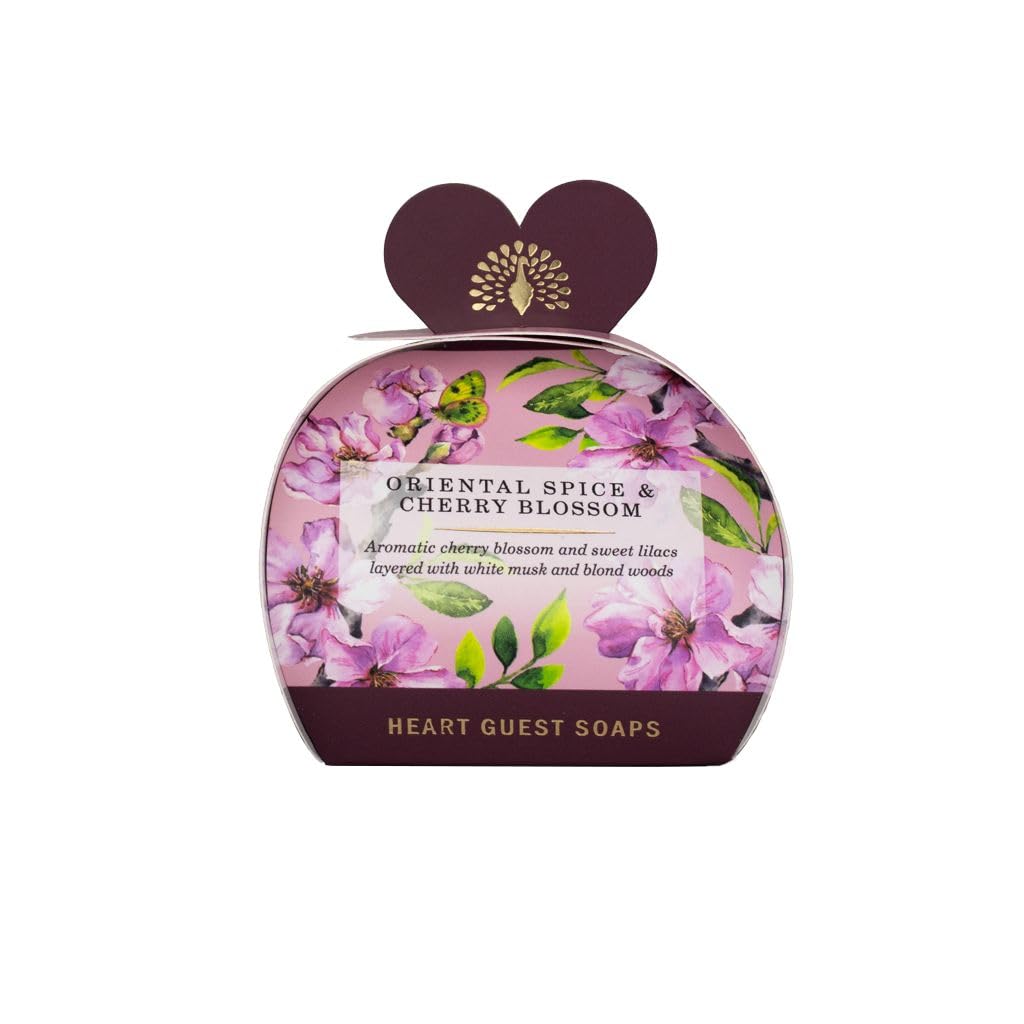 Oriental Spice And Cherry Blossom Soap 2oz Soap By The English Soap Company