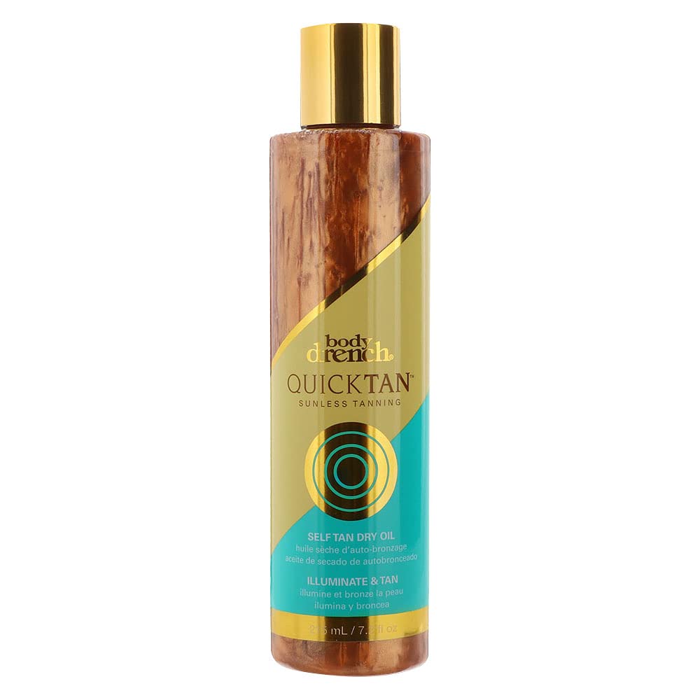 Body Drench Self Tan Dry Oil, 7 Fluid Ounce