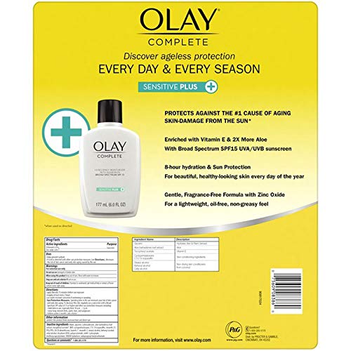 Olay Olay Complete Uv Plus Moisturizercount 2 X 6 Fl Ounce (Net Wt 12 Fl Ounce ),
