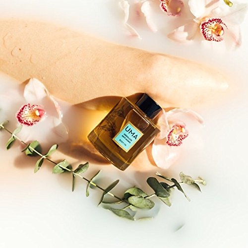 UMA Absolute Anti-Aging Body Oil. Antioxidant Rich Moisture Blend of Organic Botanicals to Firm and Revitalize Skin. (3 FL Oz. )
