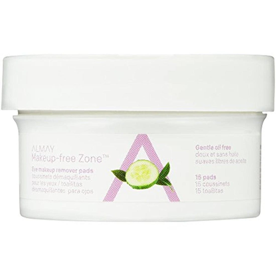 Almay Oil-Free Eye Makeup Remover Pads, 15 Count