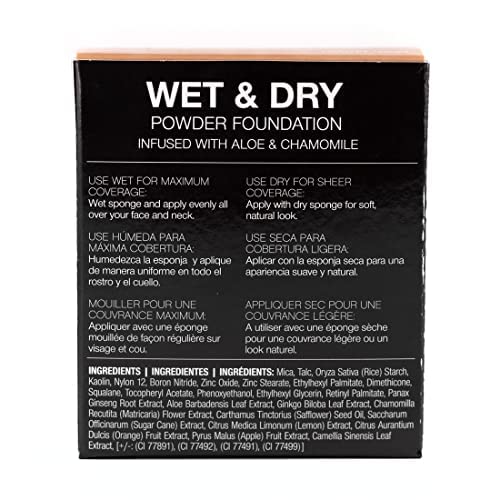 Palladio Beauty DUAL WET DRY FOUNDATION 0.28 oz, TOASTED ALMOND, 8g