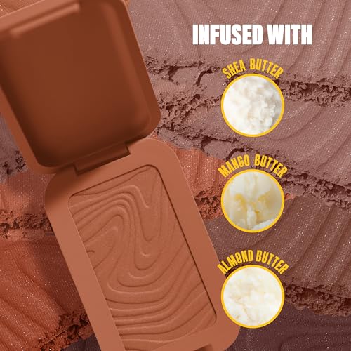 NYX PROFESSIONAL MAKEUP Matte Buttermelt Bronzer, Longwear Face Makeup with Up to 12 Hours of Wear, Vegan Formula - Butta Ballin