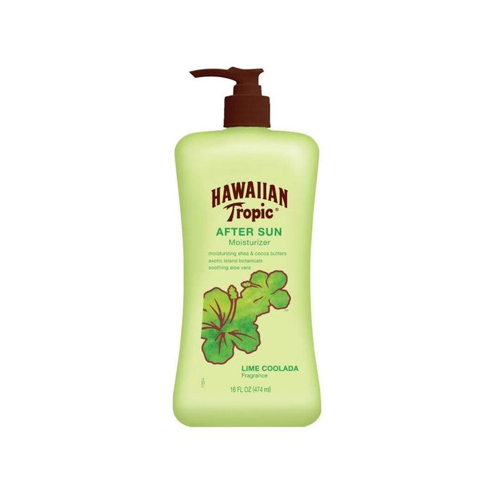 Hawaiian Tropic After Sun Moisturizer - Lime Coolada - 16 FL OZ (474 mL) - Pack of 2