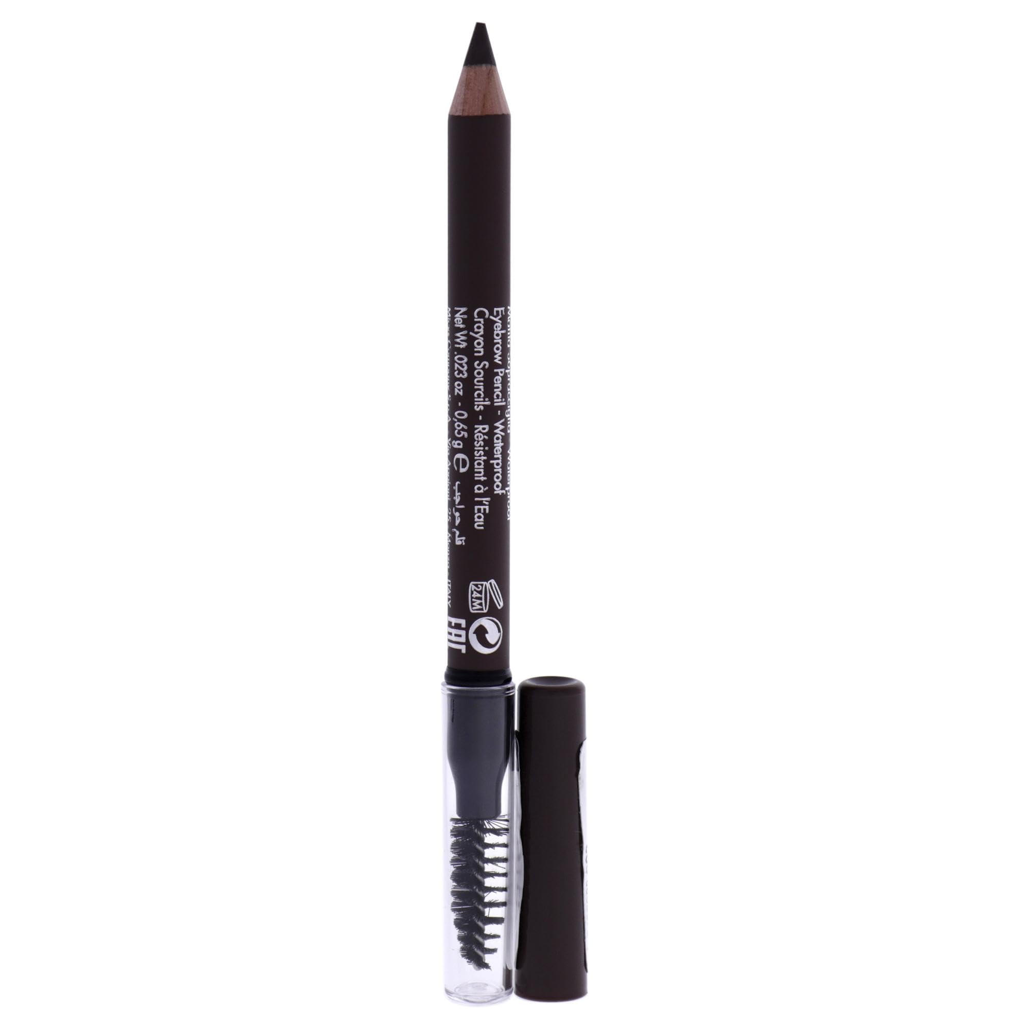 PUPA Milano True Eyebrow Pencil Waterproof - 002 Brown for Unisex 0.023 oz Eyebrow Pencil