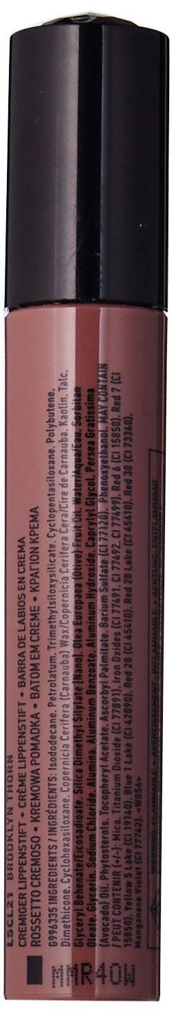 NYX PROFESSIONAL MAKEUP Liquid Suede Cream Lipstick, Brooklyn Thorn, 0.13 Fluid Ounce