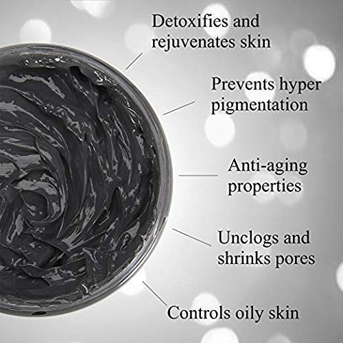 Dead Sea Mineral Mud Mask Scented With Lavender For Face And Body - 100% Natural Minerals - Minimize Pores, Remove Blackheads, Reduce Acne And Wrinkles For Men And Women, A Healthier Complexion 8.8 Oz