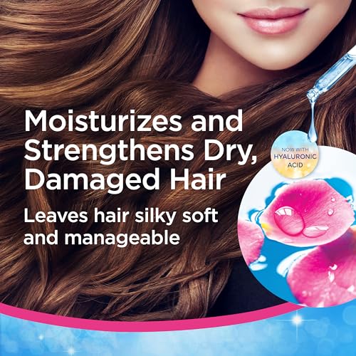 FINESSE Restore + Strengthen Moisturizing 2in1 Shampoo + Conditioner, 13 oz (Pack of 6), Moisturize & Repair Dry or Damaged Hair