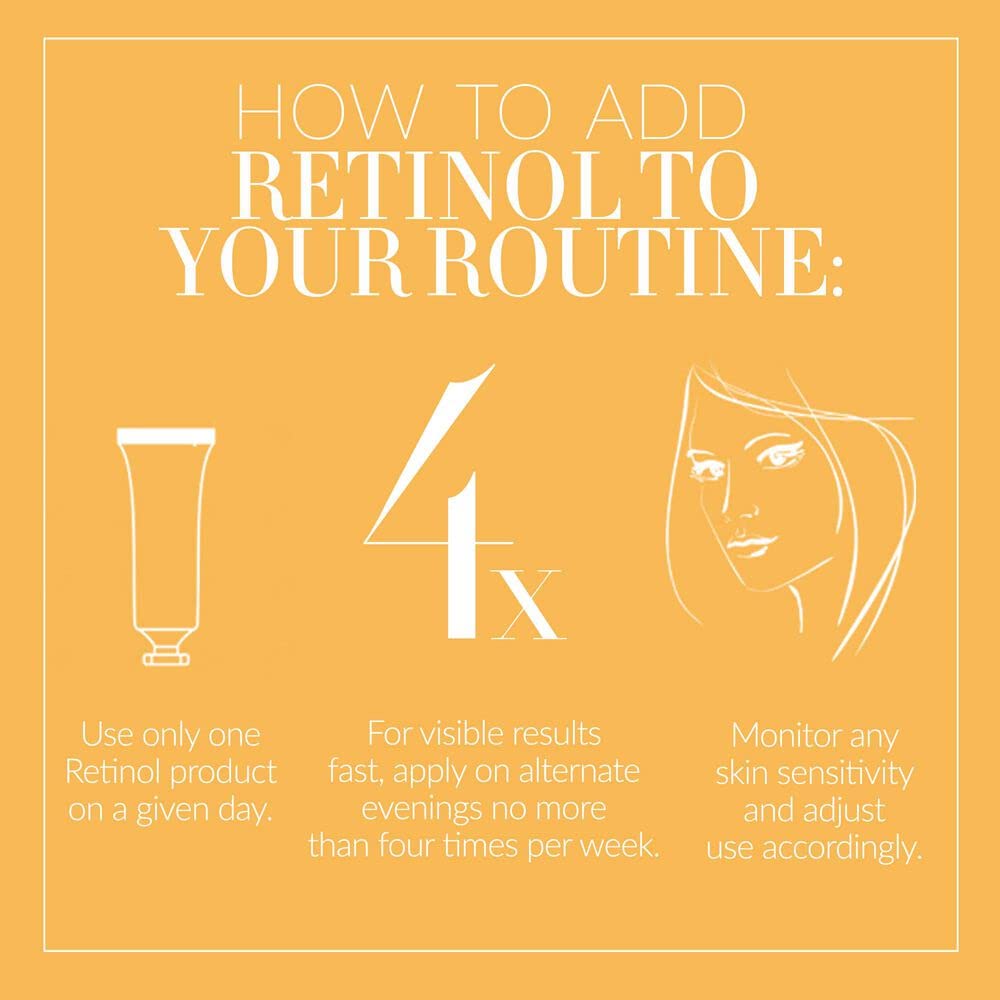 Kate Somerville Retinol Vitamin C Moisturizer – Anti-Aging Overnight Face Cream Brightens, Firms and Smooth Skin, 1.7 Fl Oz